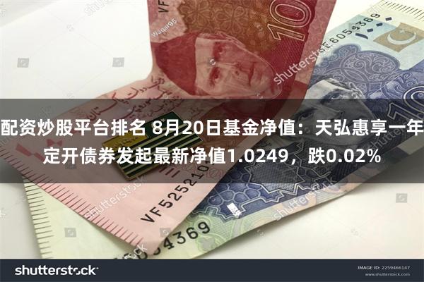 配资炒股平台排名 8月20日基金净值：天弘惠享一年定开债券发起最新净值1.0249，跌0.02%