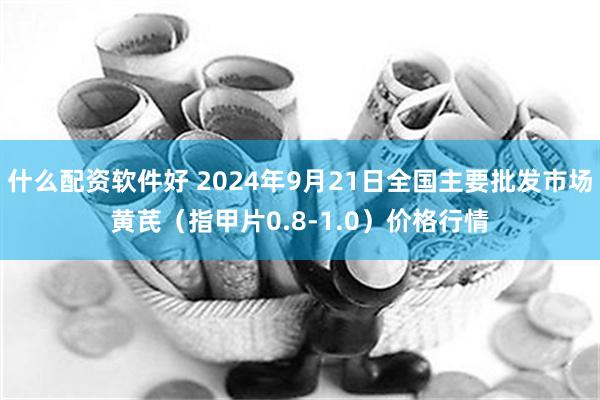 什么配资软件好 2024年9月21日全国主要批发市场黄芪（指甲片0.8-1.0）价格行情