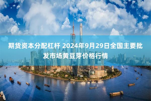 期货资本分配杠杆 2024年9月29日全国主要批发市场黄豆芽价格行情