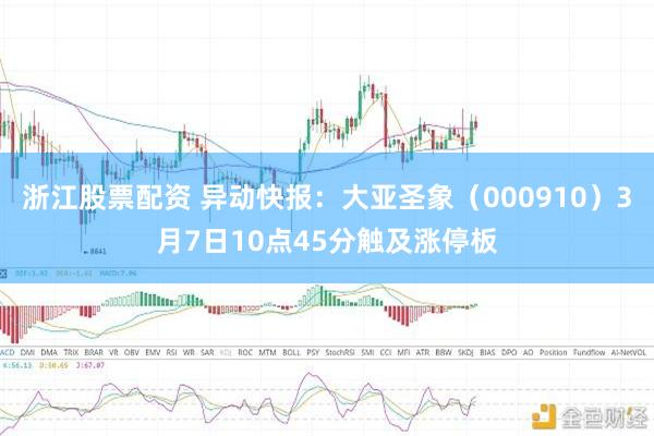 浙江股票配资 异动快报：大亚圣象（000910）3月7日10点45分触及涨停板