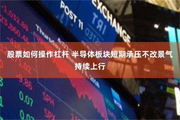 股票如何操作杠杆 半导体板块短期承压不改景气持续上行